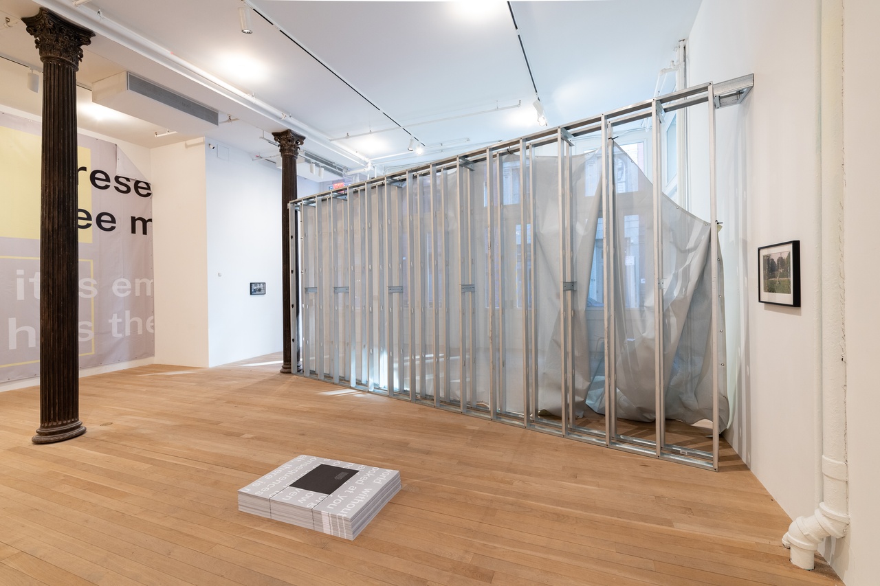 “virgil b/g taylor: Minor Publics,” Artists Space, New York, 2022, installation view
