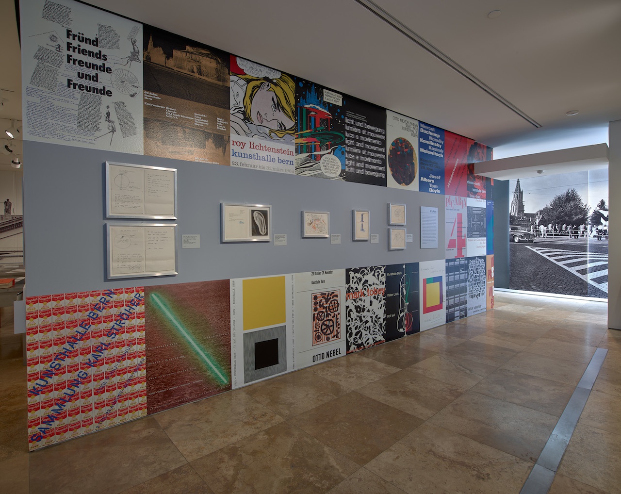 „Harald Szeemann: Museum of Obsessions“, The Getty Research Institute, Los Angeles, 2018, Ausstellungsansicht