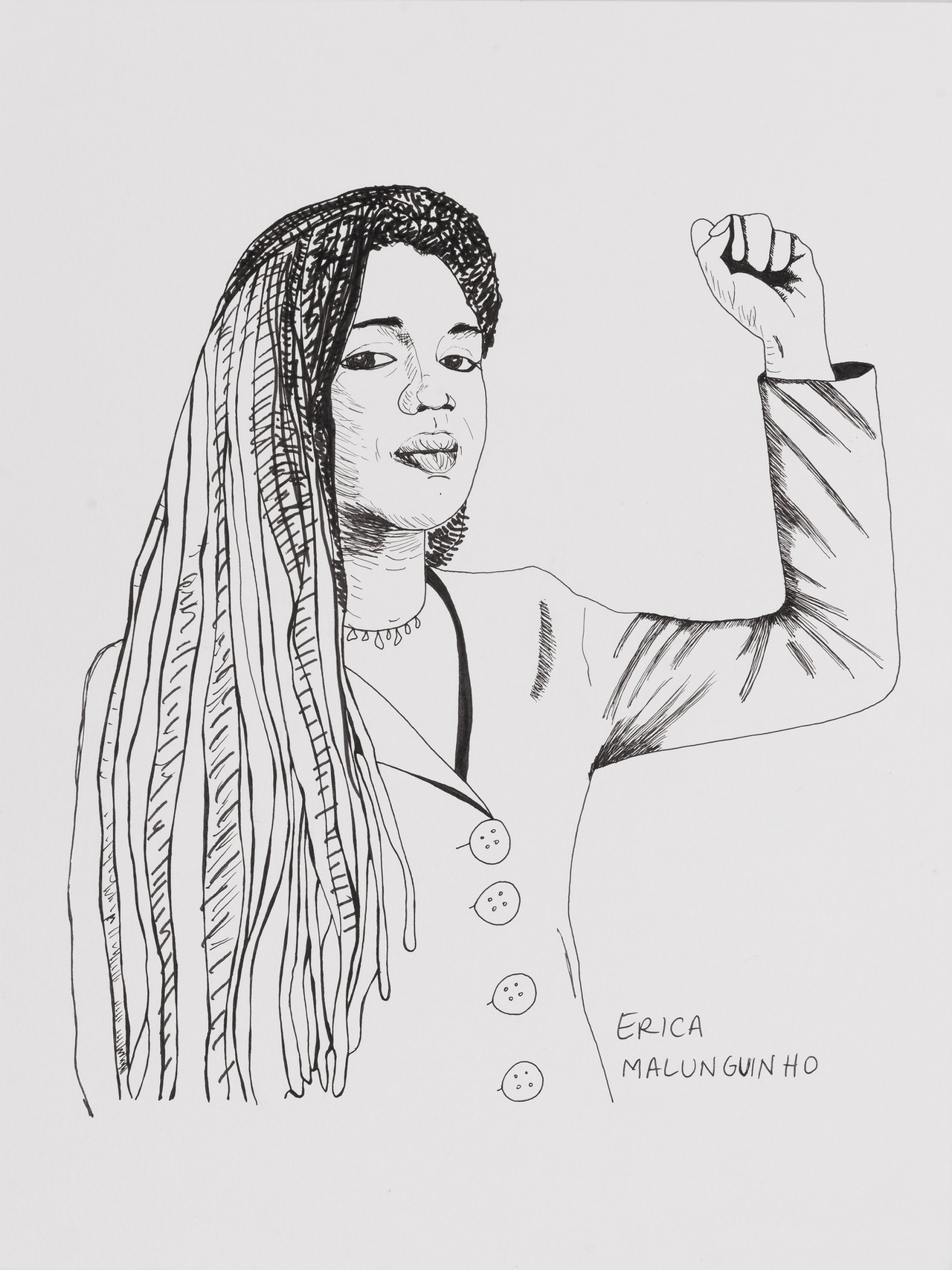 Carolina Caycedo, „Dilma Ferreira Silva, My Brazilian Feminine Lineage of Struggle“, 2018/19