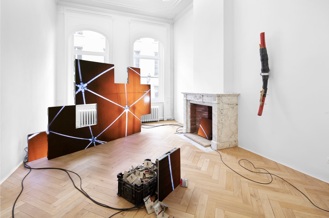 “Daniel de Paula: veridical shadows, or the unfoldings of a deceptive physicality,” Jaqueline Martins Gallery, Brussels, 2021, installation view
