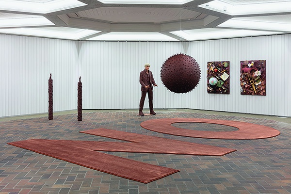 “John Miller: An Elixir of Immortality,” Schinkel Pavillon, Berlin, 2020, installation view