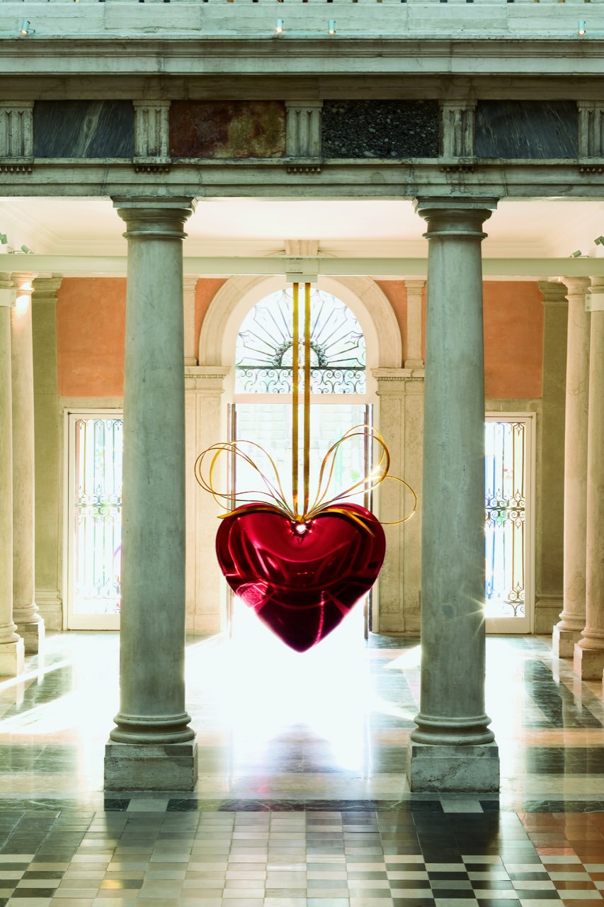 Jeff Koons, „Hanging Heart (Red/Gold)“, 1994-2006