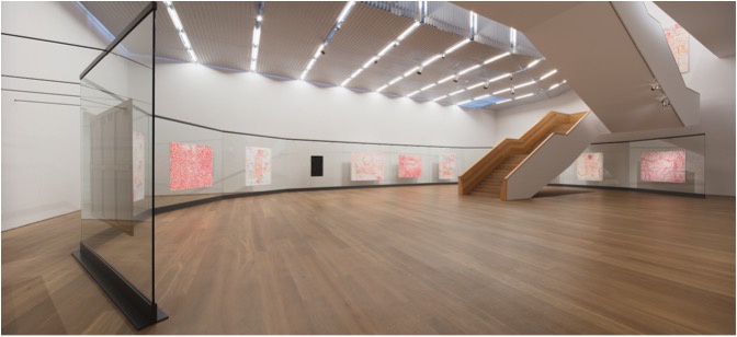 “Jutta Koether: Tour de Madame,” Museum Brandhorst, Munich, 2018, installation view