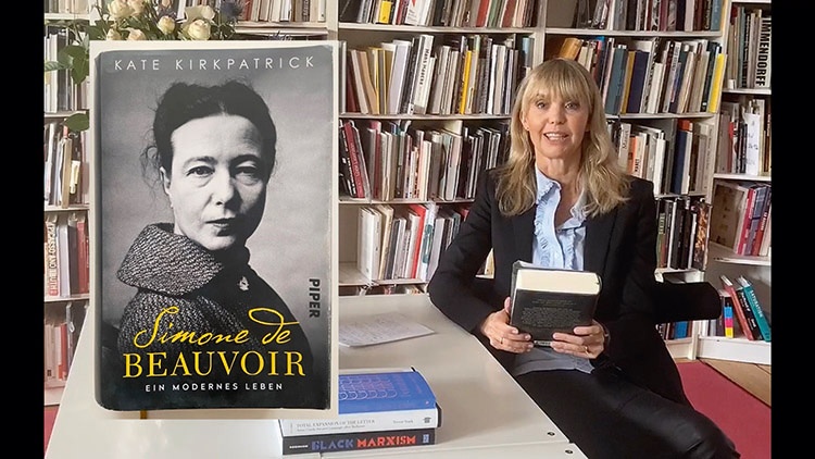 Isabelle Graw on Kate Kirkpatrick’s “Becoming Beauvoir: A Life,” screenshot