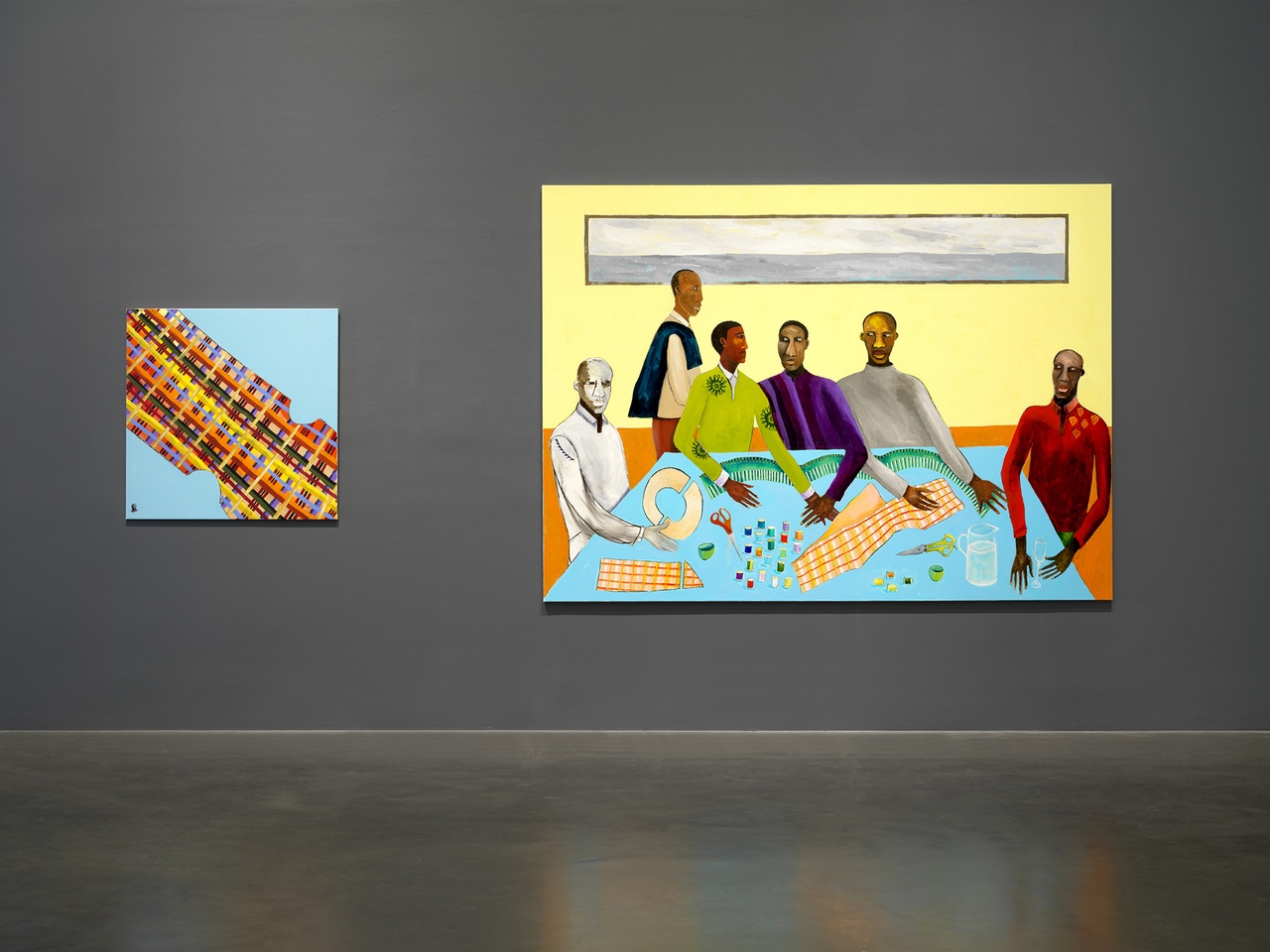 “Lubaina Himid: Work from Underneath,” New Museum, New York, 2019, installation view
