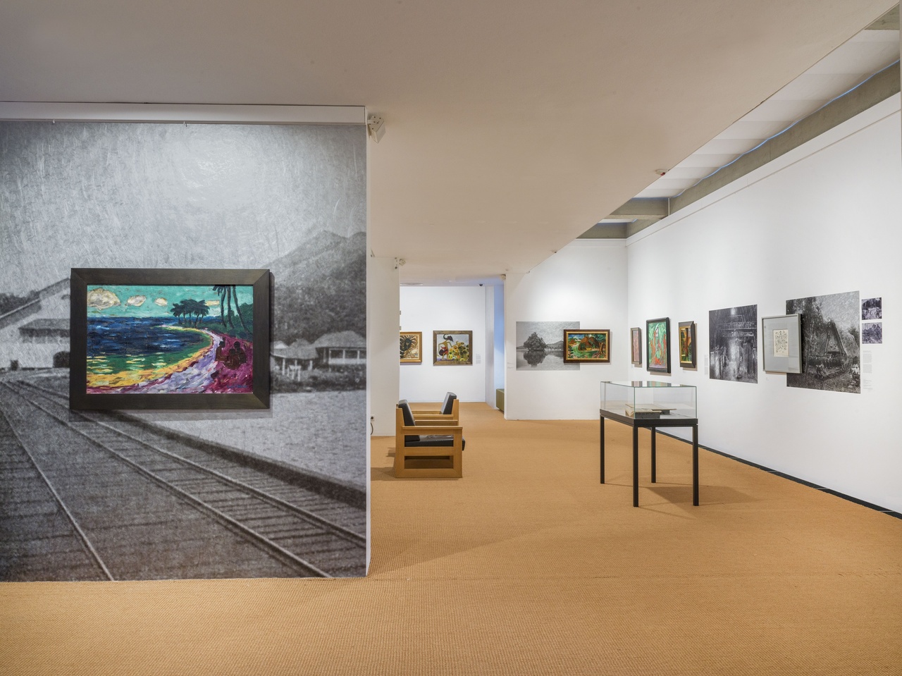 “Whose Expression? The Brücke Artists and Colonialism,” Brücke-Museum, Berlin, 2021-22, exhibition view