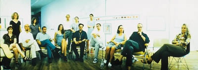 Art Club 2000, "Untitled (Dealers in a round table dialogue)", 1996
