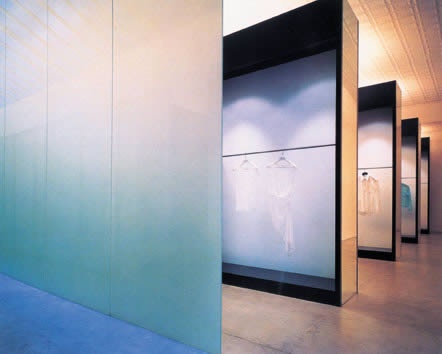 Helmut Lang Boutique, Design von Richard Gluckman, New York 1998