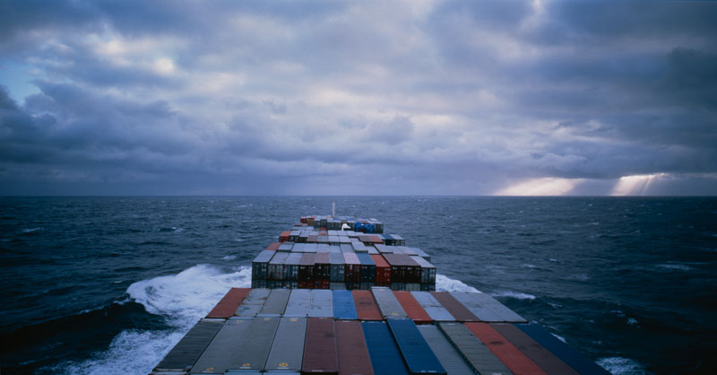 Allan Sekula, „Panorama. Mid-Atlantic“, 1993