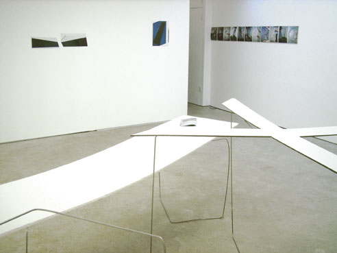 Henning Bohl, „The ate rT oday“, Galerie Johann König, Berlin, 2008, Ausstellungsansicht