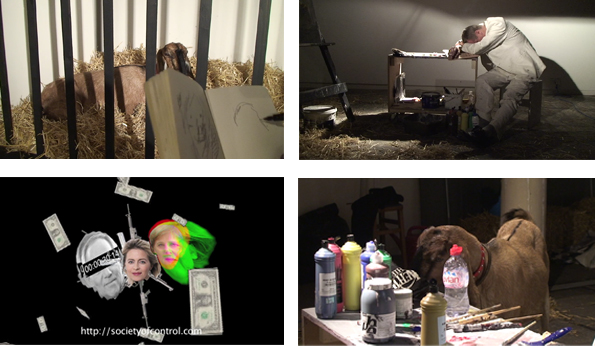 Stephan Dillemuth, „The Hard Way to Enlightenment", 2010, Videostills / video stills