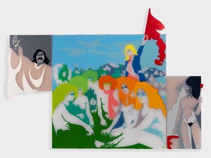 Evelyne Axell, „Le Joli Mois de mai“, 1970; VG Bild-Kunst Bonn