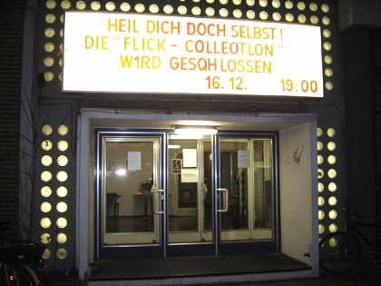 Heil Dich doch selbst! Die Flick-Collection wird geschlossen.