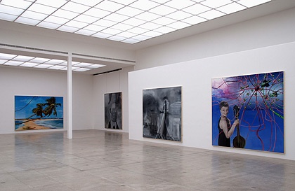 Albert Oehlen in der Secession, 2