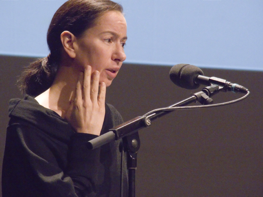 Andrea Fraser, Symposium „Wo stehst du, Kollege?", HAU 1, Berlin, 2011