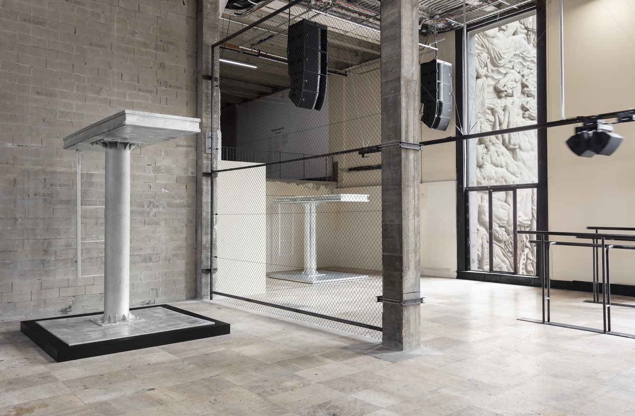 Anne Imhof, “Street,” 2021, installation view