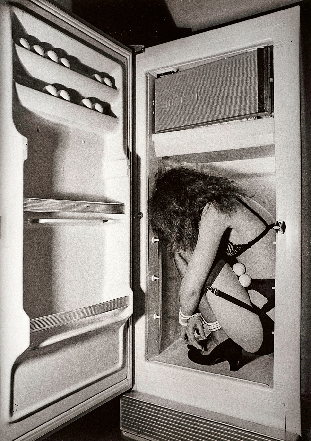 Jimmy DeSana, “Refrigerator,” 1977–78