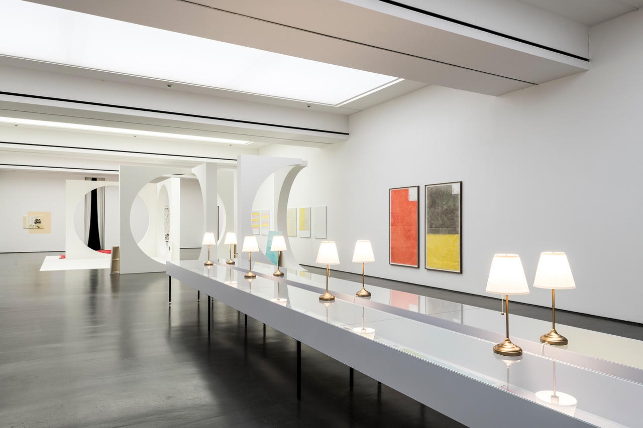 “Evelyn Taocheng Wang: Reflection Paper,” Kunstverein für die Rheinlande und Westfalen, Düsseldorf, 2020, installation view