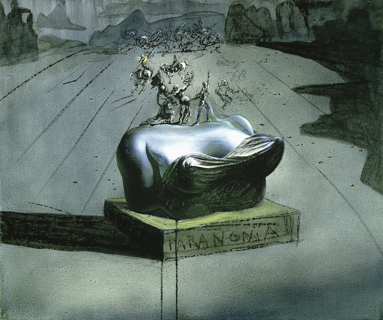 Salvador Dalí, “Paranonïa,” ca. 1935