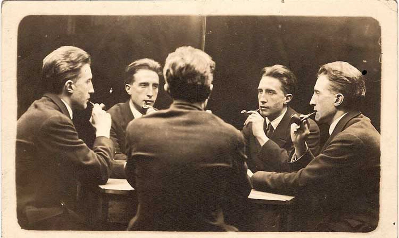 Fünfach-Porträt von Marcel Duchamp, New York, 1917