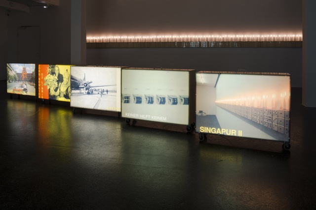 Jörg Schlick, Ausstellungsansicht, 2015, Halle für Kunst & Medien Graz