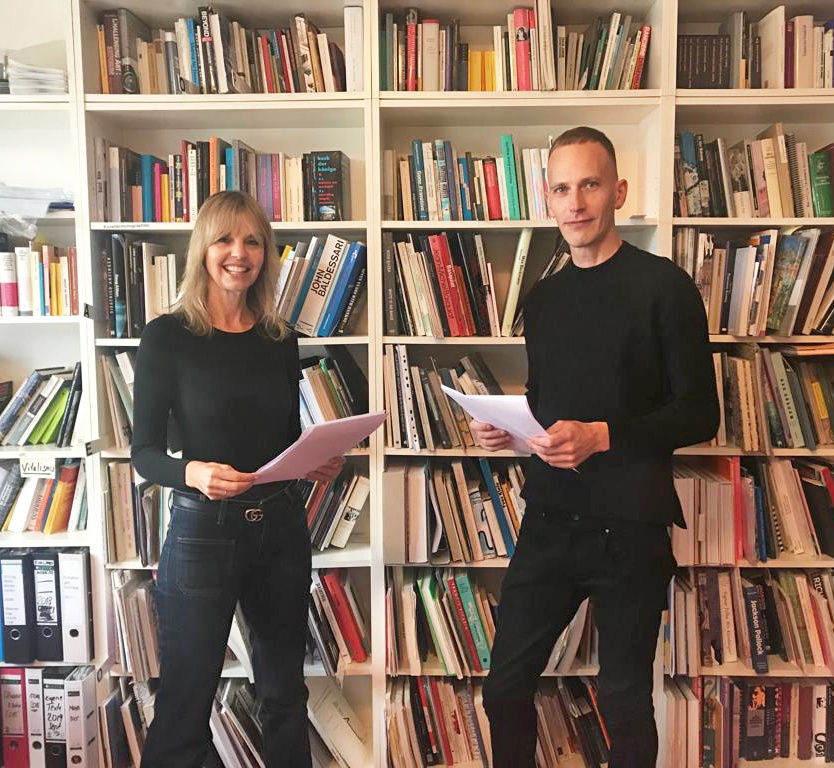 Isabelle Graw and Samo Tomšič, Berlin, 2019