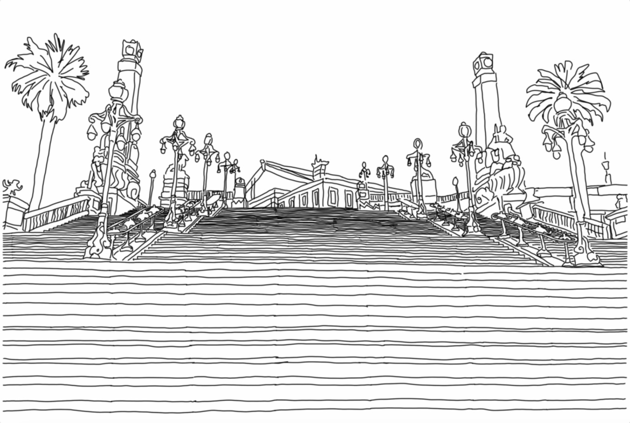 Michaela Melián, “Gare St. Charles,” 2024