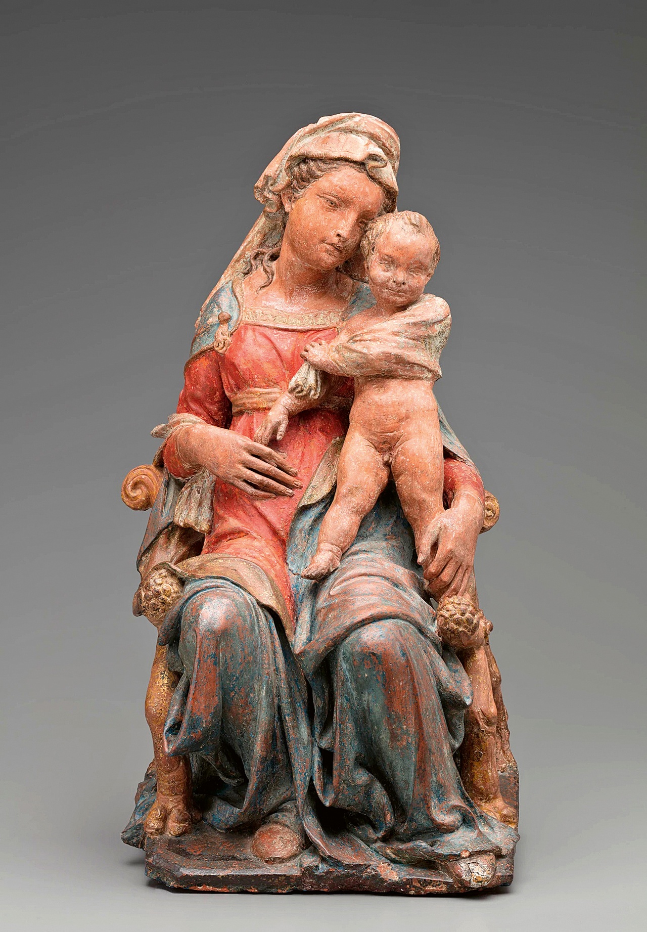 Donatello, „Madonna col Bambino“ (Madonna and Child / Madonna und Kind), ca. 1414