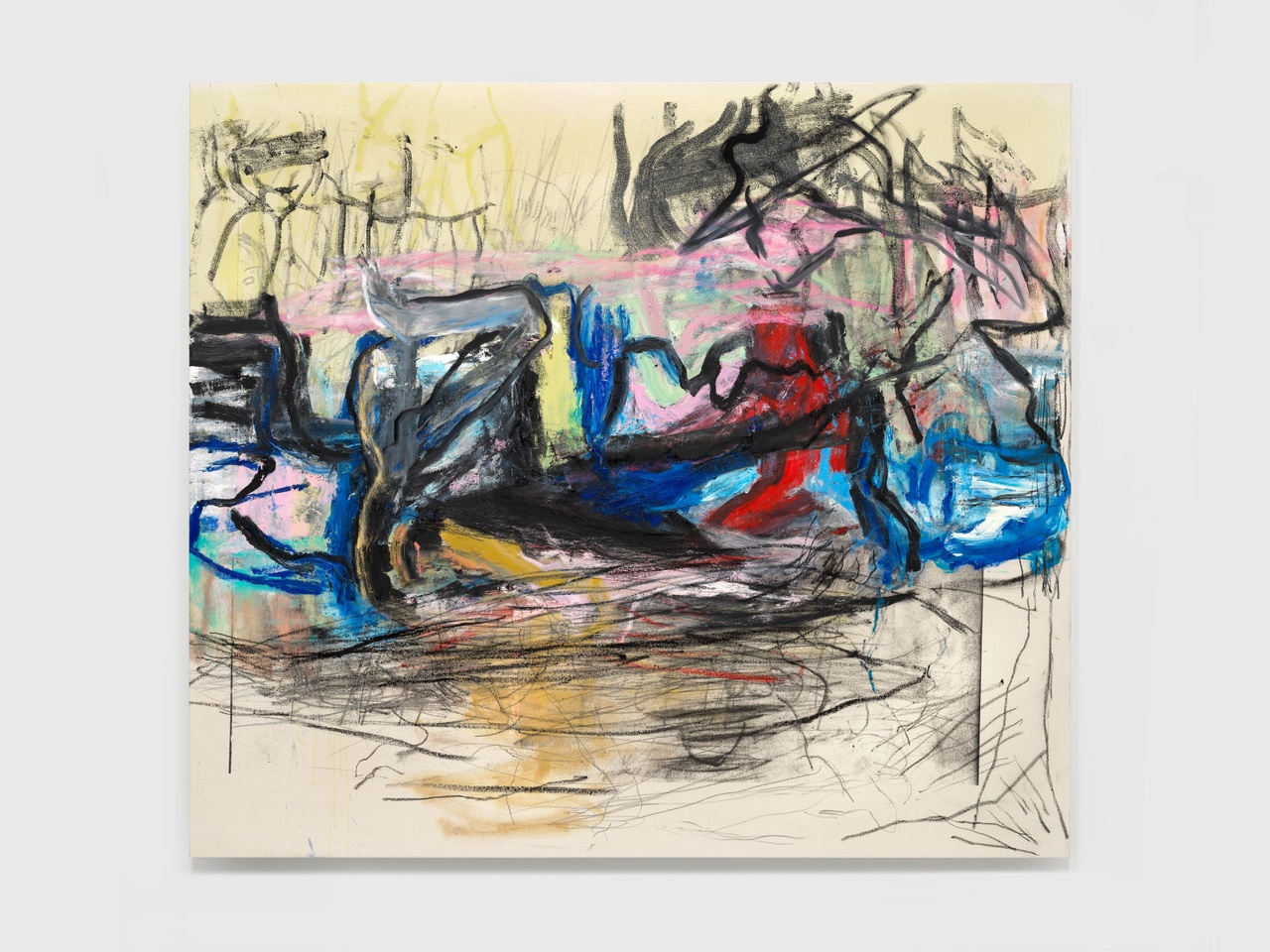 Rita Ackermann, “Double 1,” 2024