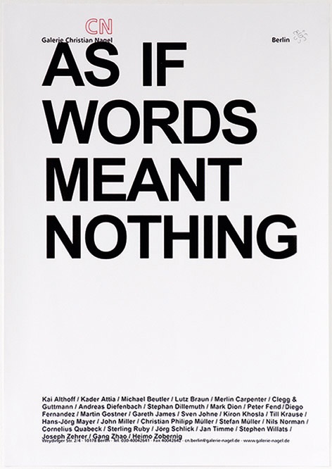 Mirjam Thomann, “Untitled (Poster),” 2007