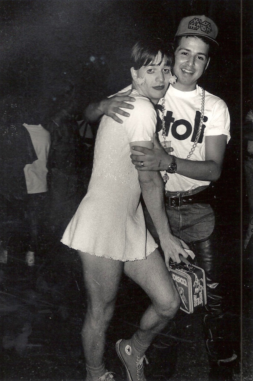 Michael Alig and DJ Keoki at Larry Tee’s Love Machine, New York, 1990