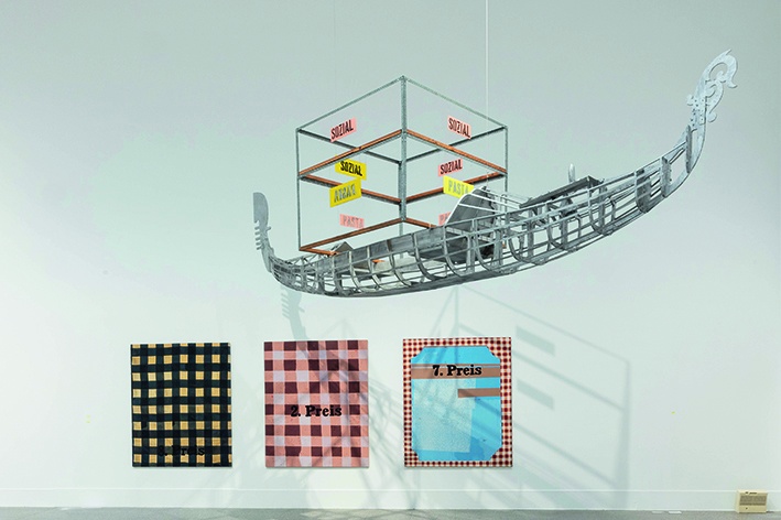 „Martin Kippenberger: Bitteschön Dankeschön. Eine Retrospektive“, Bundeskunsthalle Bonn, 2019, Ausstellungsansicht / installation view