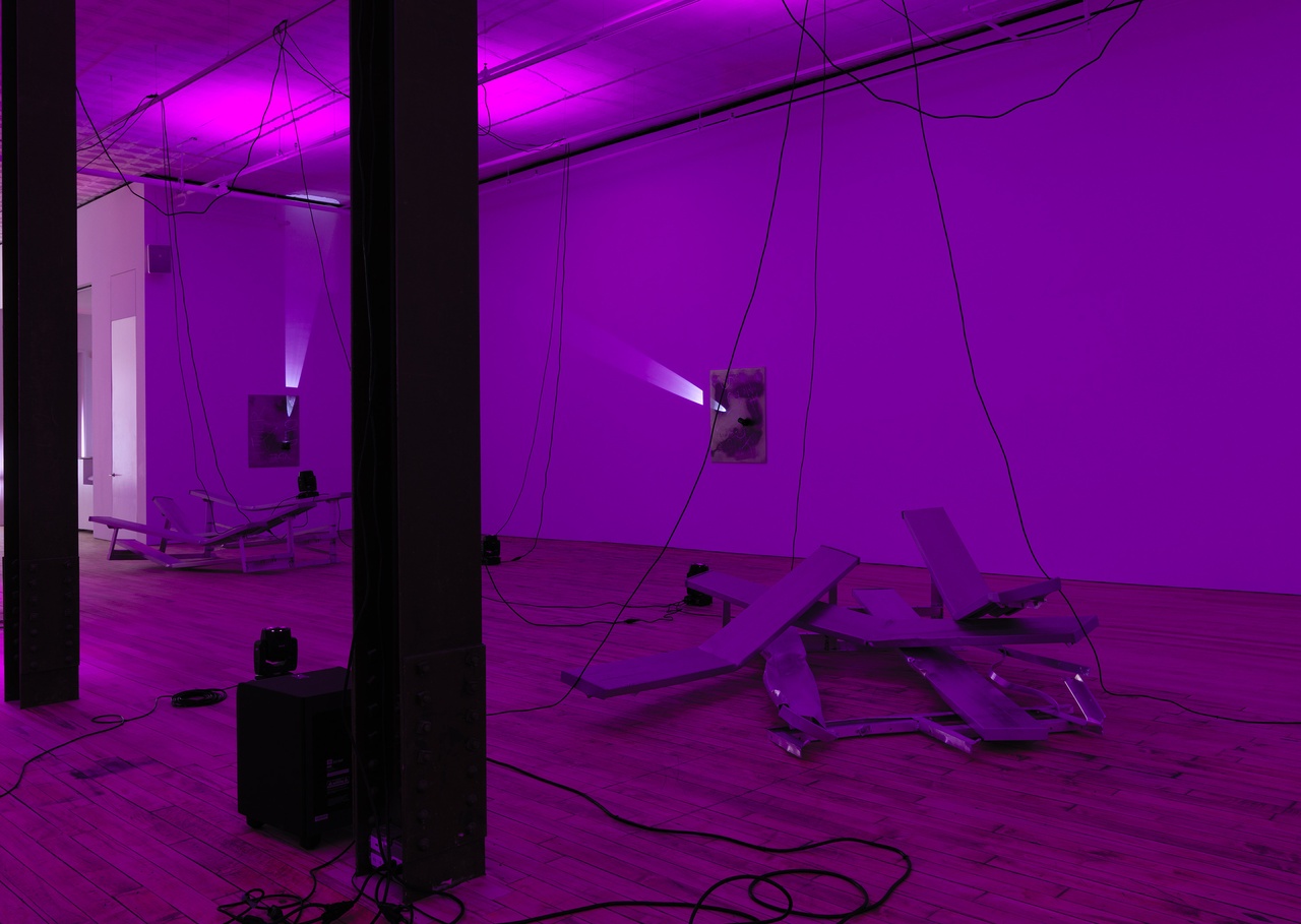 “Nikita Gale: END OF SUBJECT,” 52 Walker, New York, 2022, installation view