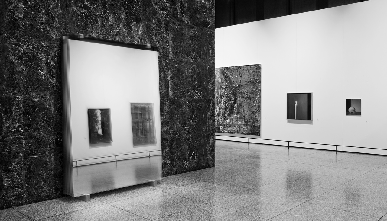 „Gerhard Richter. Panorama“, Neue Nationalgalerie, Berlin, 2012, Ausstellungsansicht