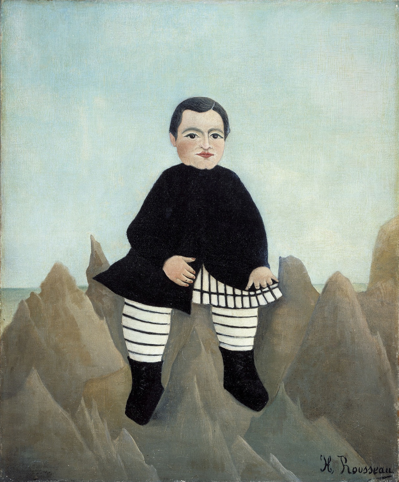 Henri Rousseau, „L'Enfant aux rochers“, 1895-97