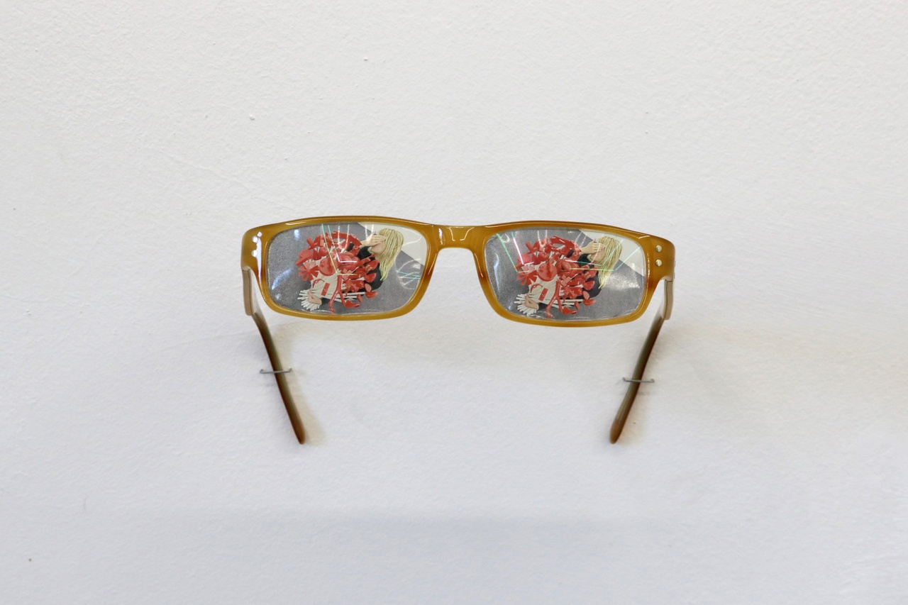 Tereza Glazova, “Girl with a bouquet without face,” 2026