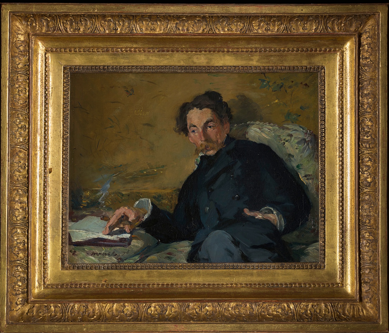 Edouard Manet, “Stéphane Mallarmé (1842-1898), poète,” 1876