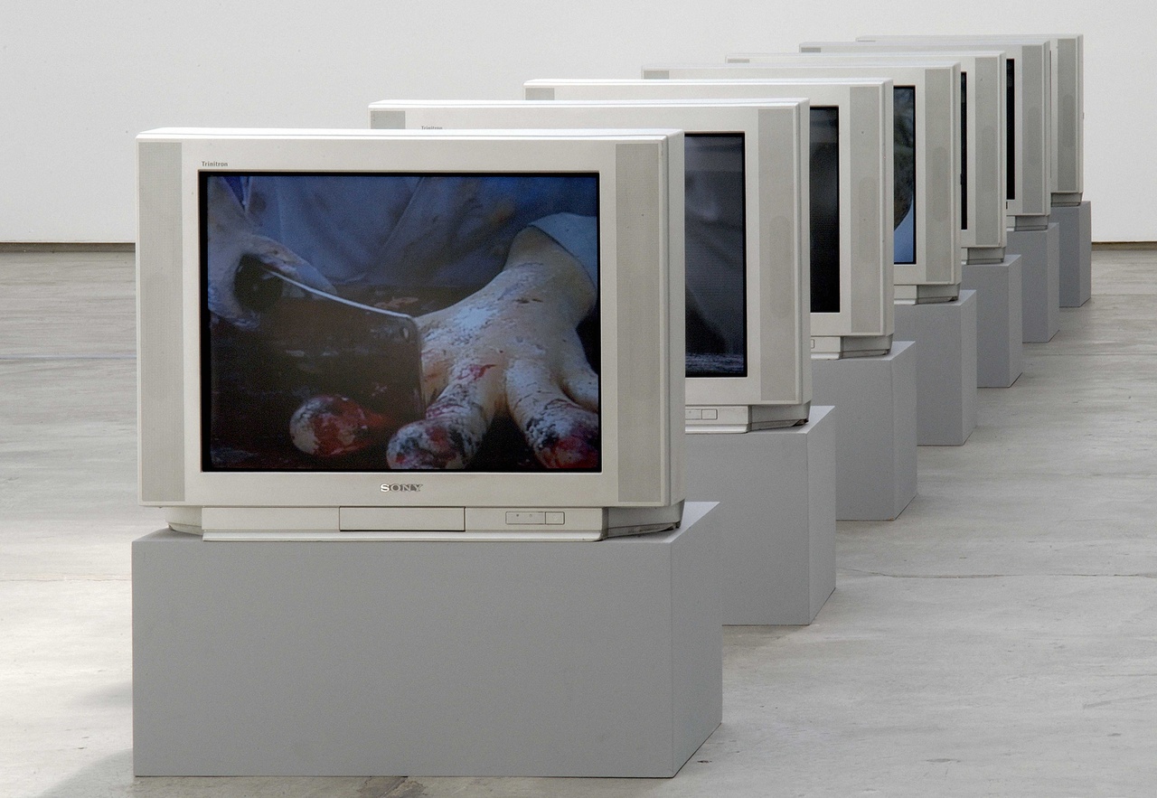 „Sturtevant: The Dark Threat of Absence“, Galerie Thaddaeus Ropac, Paris, 2003, Ausstellungsansicht