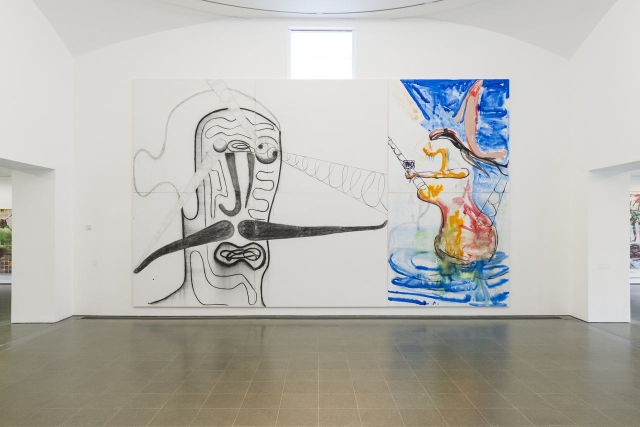 “Albert Oehlen,” Serpentine Galleries London, 2019, installation view