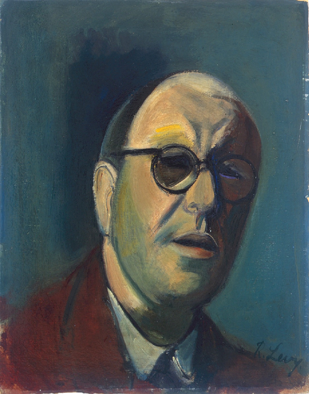 Rudolf Levy, „Selbstbildnis IV“, 1943