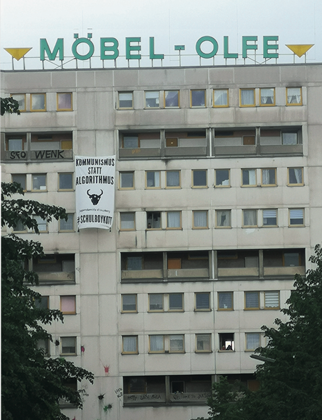 1.Mai in Kreuzberg, Berlin, 2020