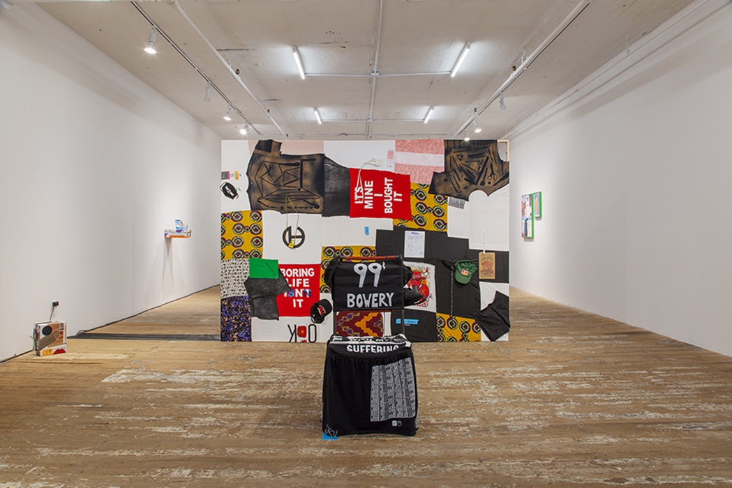 „Martine Syms: Loot Sweets,” Bridget Donahue, New York, 2021, installation view