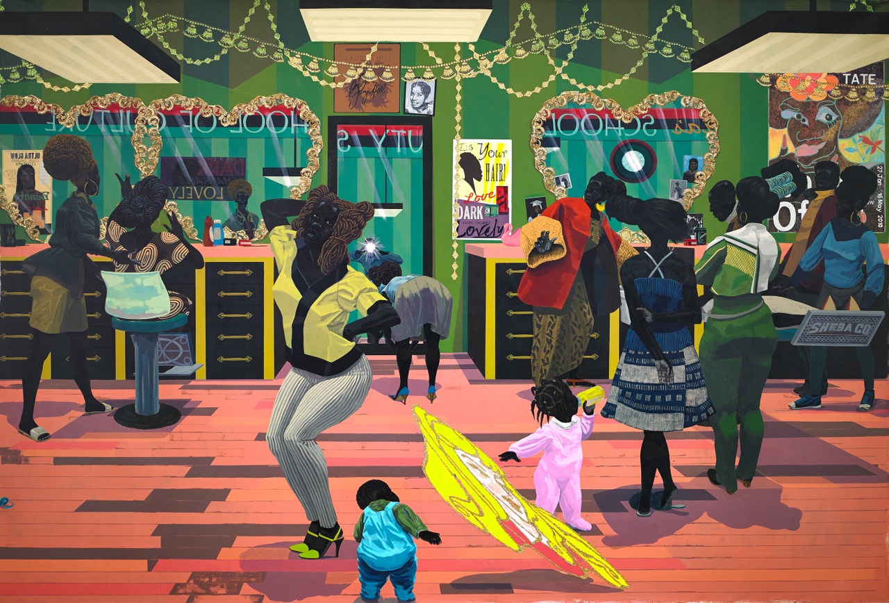 Kerry James Marshall, “School of Beauty, School of Culture,” 2012