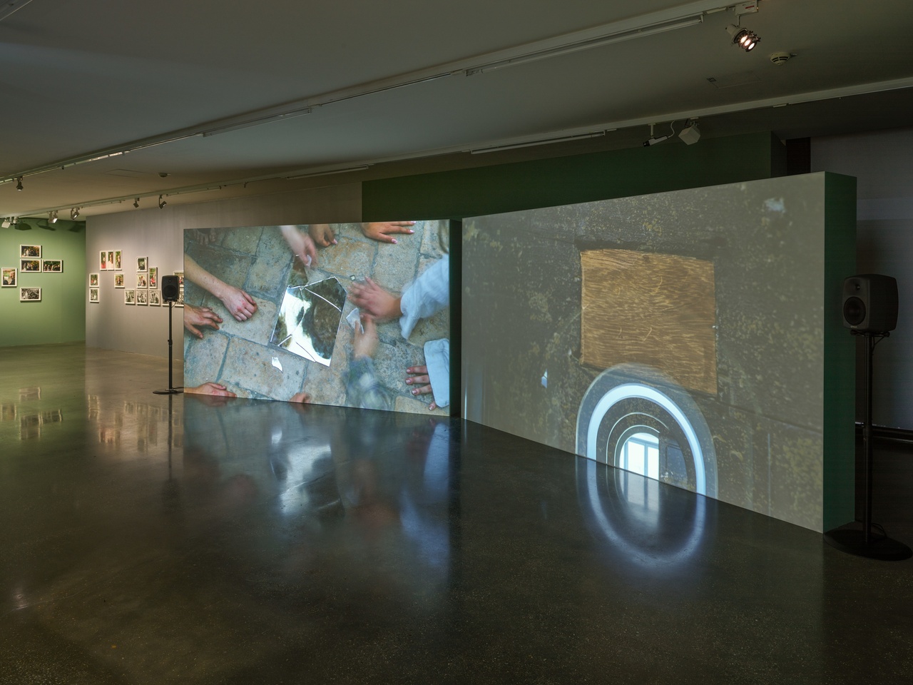 “Constanze Ruhm: Come una pupilla al variare della luce,“ Belvedere, Vienna, 2023, installation view