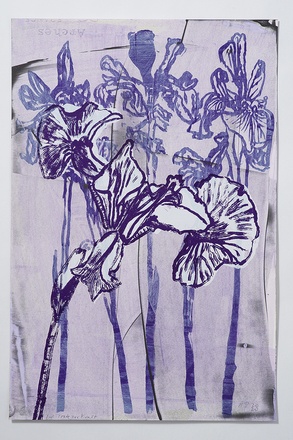 Amy Sillman, „Flowers for TzK“, 2020