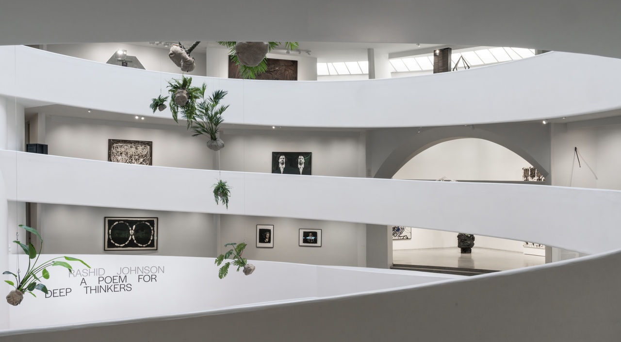 “Rashid Johnson: A Poem for Deep Thinkers,” Solomon R. Guggenheim Museum, New York, 2025-26