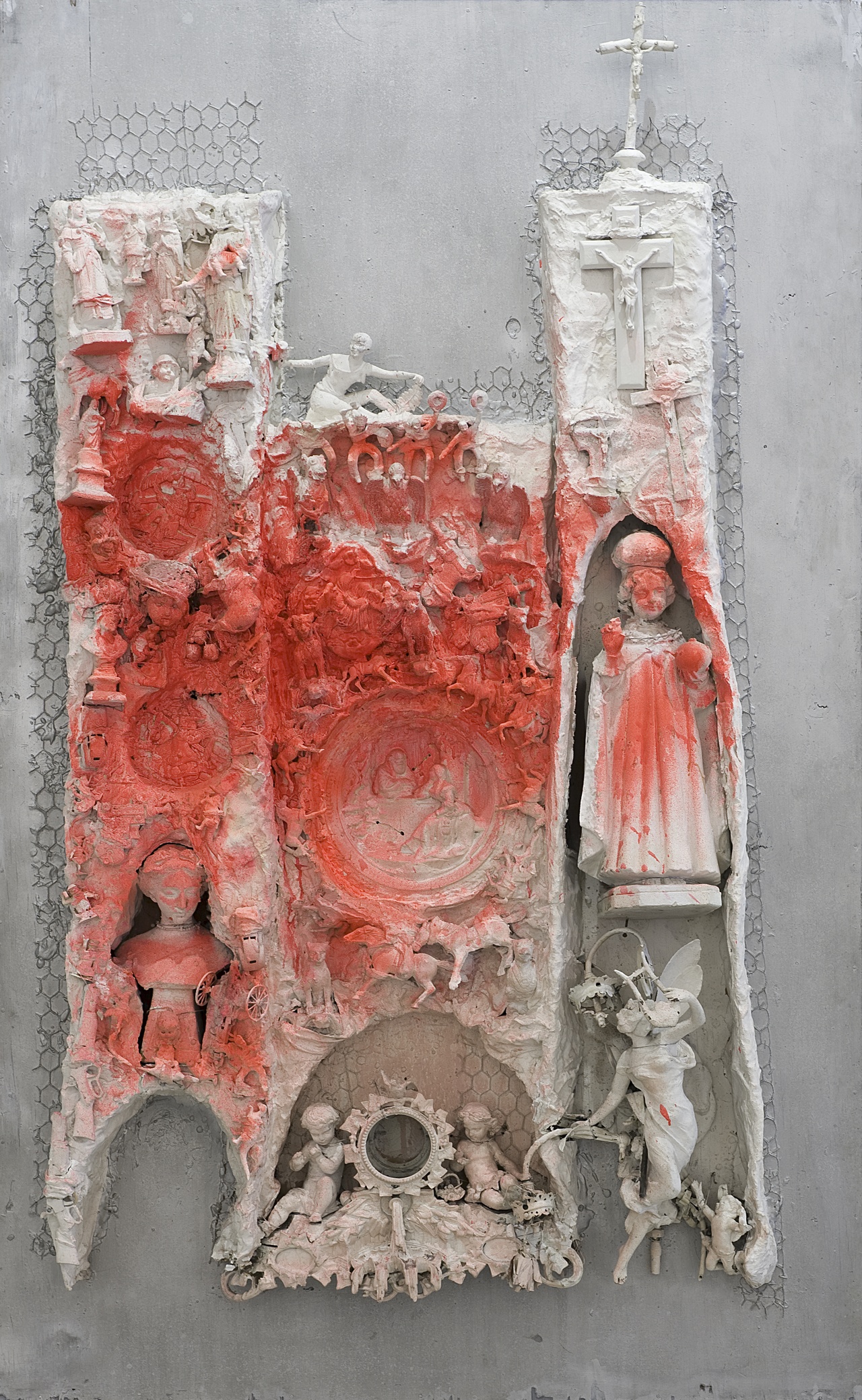 Niki de Saint Phalle, “La Cathedédrale Rouge,” 1962