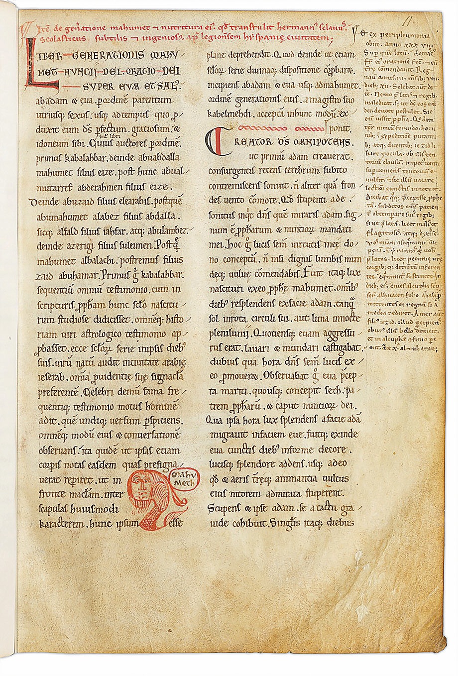 The first known image of ­Muḥammad in a Latin ­manuscript, ca. 1142–43