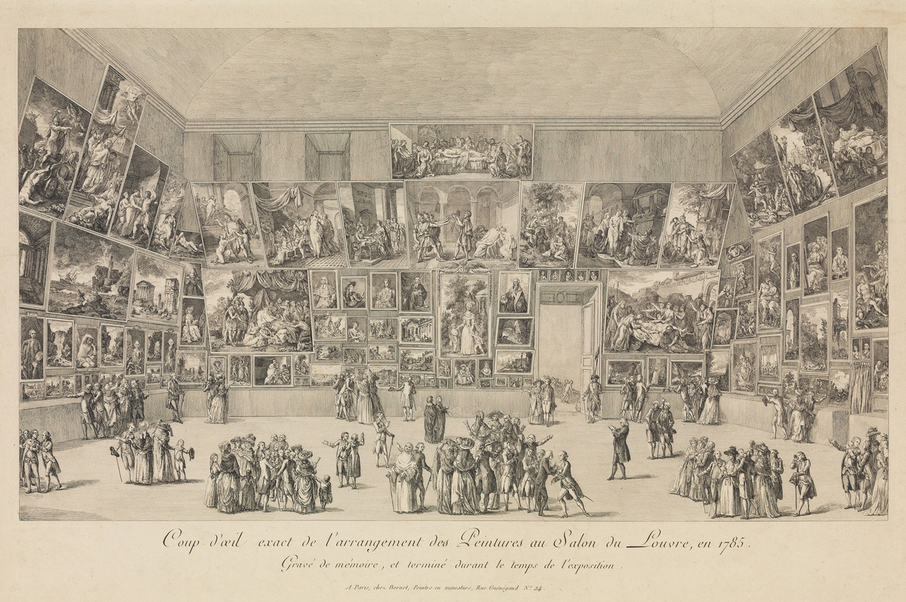 Pietro Antonio Martini, „Salon de Paris“, 1785