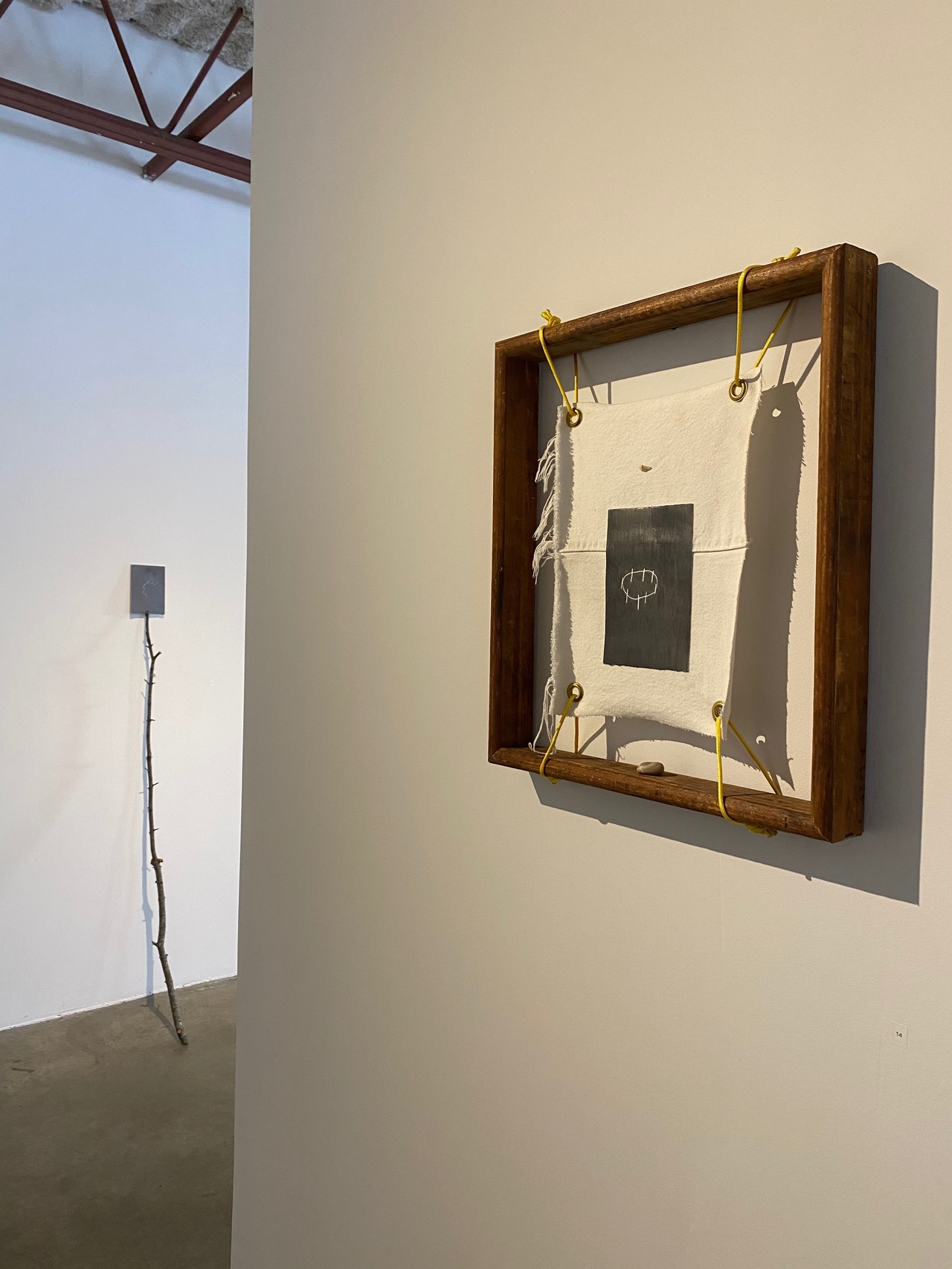 “Justine Kablack: whip-poor-will,” BUOY, Kittery, Maine, 2021, installation view.
